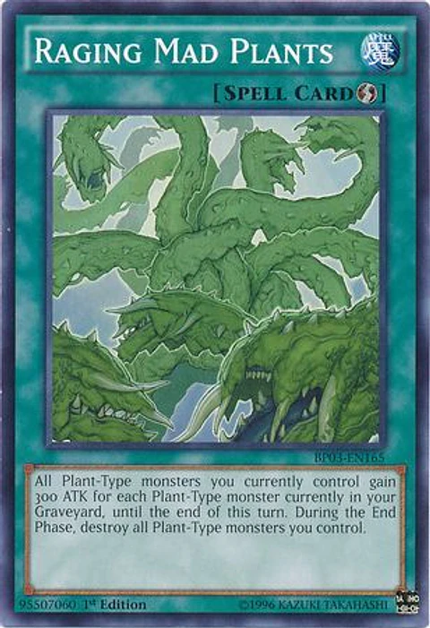 Raging Mad Plants - BP03-EN165 - Common