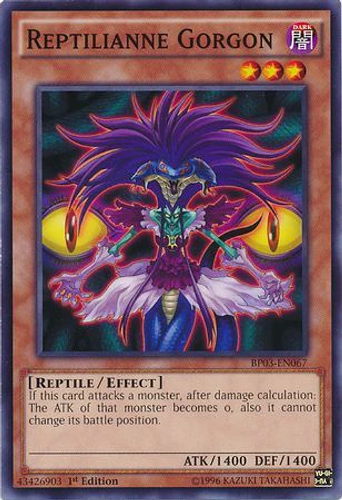 Reptilianne Gorgon - BP03-EN067 - Common 