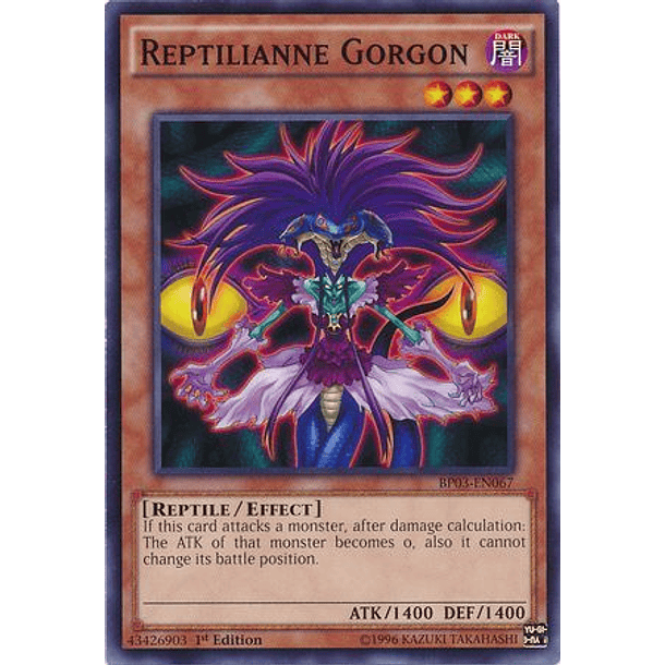 Reptilianne Gorgon - BP03-EN067 - Common 