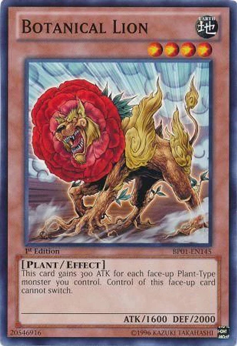 Botanical Lion - BP01-EN145 - Common 