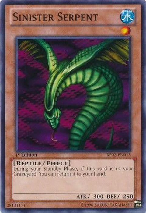 Sinister Serpent - BP02-EN015 - Common