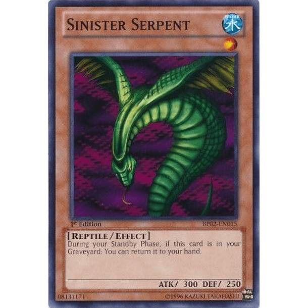 Sinister Serpent - BP02-EN015 - Common