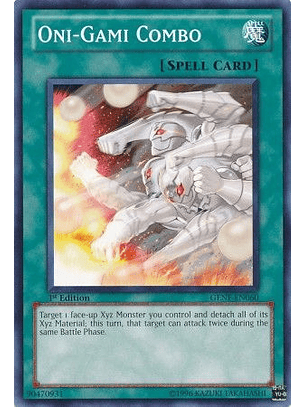 Oni-Gami Combo - GENF-EN060 - Common
