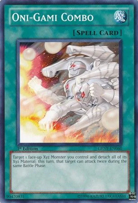 Oni-Gami Combo - GENF-EN060 - Common