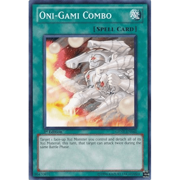 Oni-Gami Combo - GENF-EN060 - Common