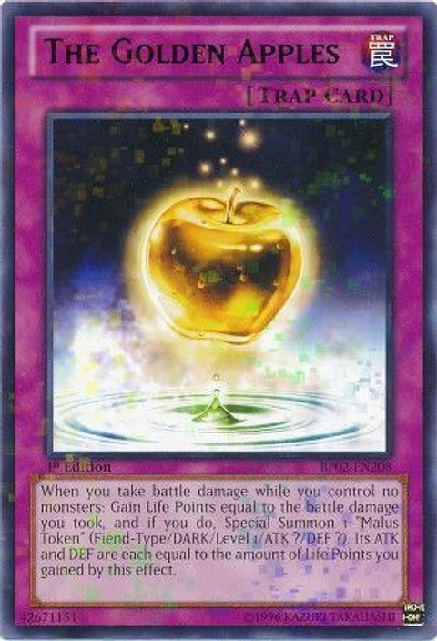 The Golden Apples - BP02-EN208 - Mosaic Rare