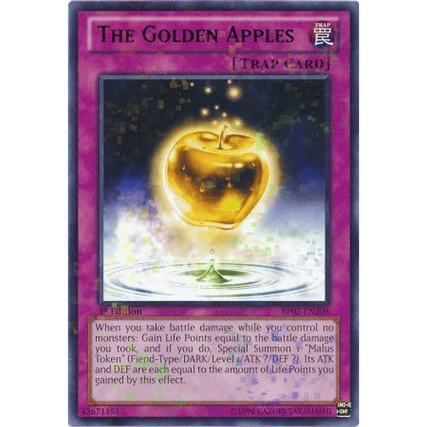 The Golden Apples - BP02-EN208 - Mosaic Rare