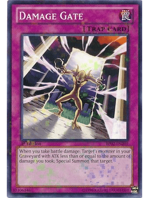 Damage Gate - BP02-EN205 - Mosaic Rare 