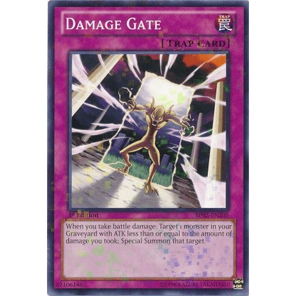 Damage Gate - BP02-EN205 - Mosaic Rare 