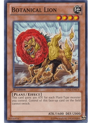 Botanical Lion - BP02-EN074 - Common