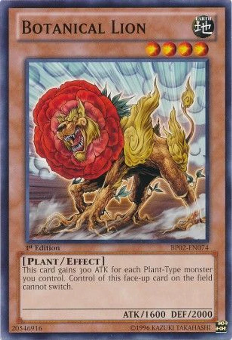 Botanical Lion - BP02-EN074 - Common