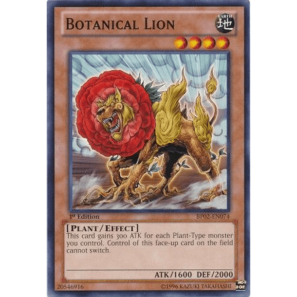Botanical Lion - BP02-EN074 - Common