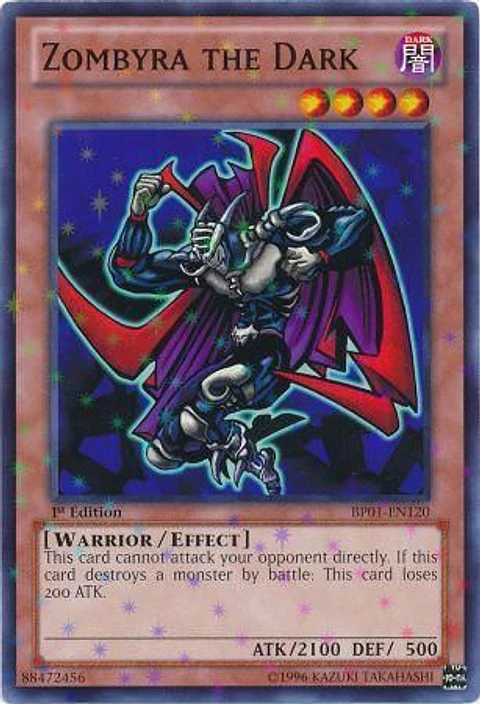 Zombyra the Dark - BP01-EN120 - Starfoil Rare