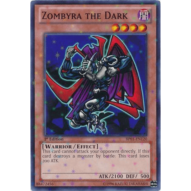 Zombyra the Dark - BP01-EN120 - Starfoil Rare