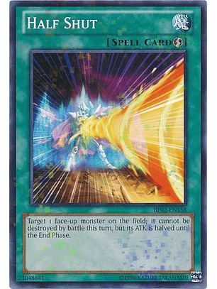 Half Shut - BP02-EN158 - Mosaic Rare 