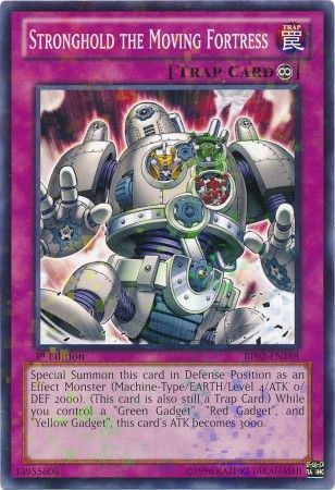 Stronghold the Moving Fortress - BP02-EN188 - Mosaic Rare 1