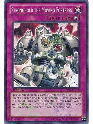 Stronghold the Moving Fortress - BP02-EN188 - Mosaic Rare