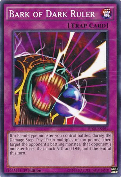 Bark of Dark Ruler - BP03-EN191 - Common
