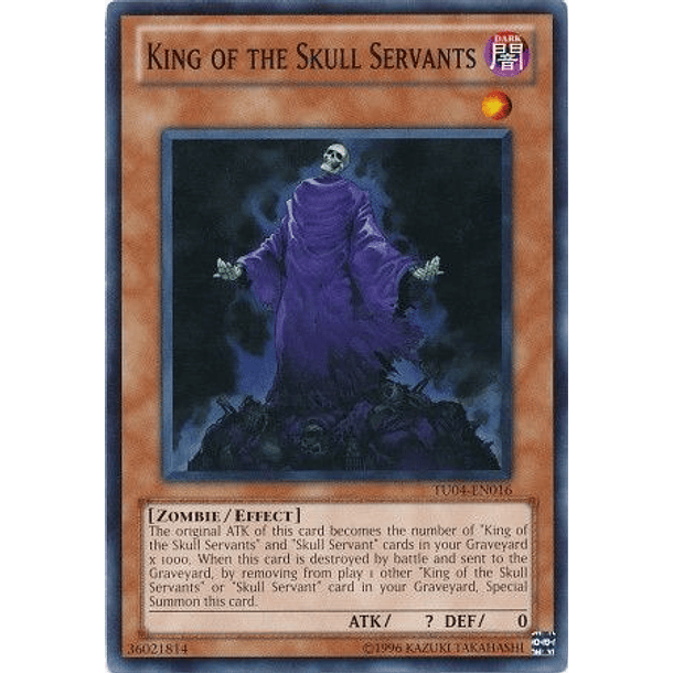 King of the Skull Servants - TU04-EN016 - Common
