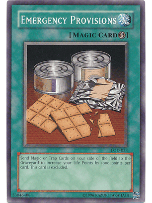 Emergency Provisions - LOD-033 - Common