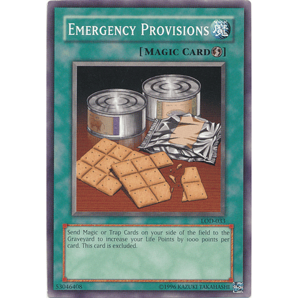 Emergency Provisions - LOD-033 - Common