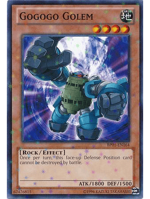 Gogogo Golem - BP01-EN164 - Starfoil Rare