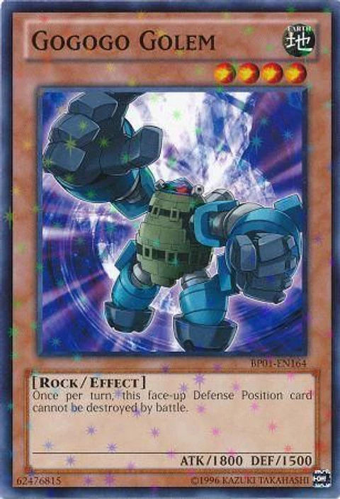 Gogogo Golem - BP01-EN164 - Starfoil Rare
