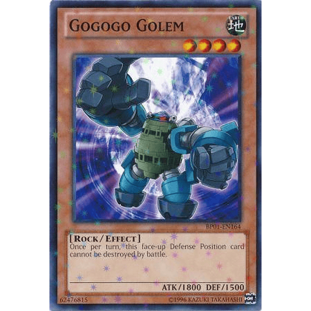 Gogogo Golem - BP01-EN164 - Starfoil Rare