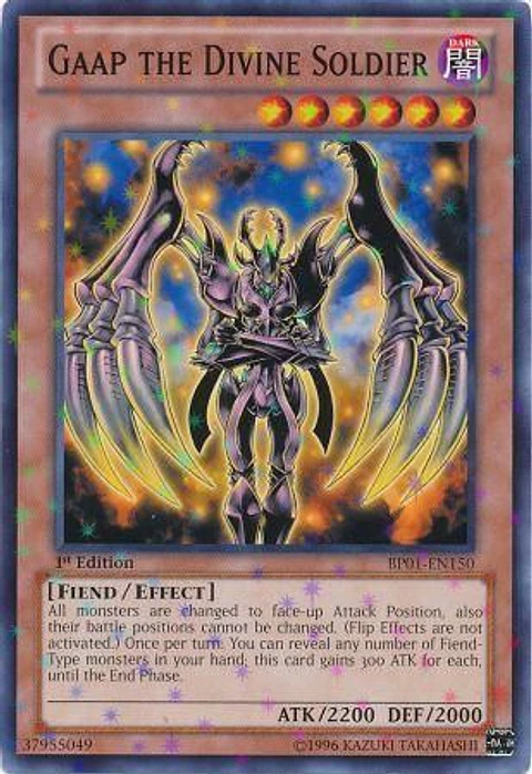 Gaap the Divine Soldier - BP01-EN150 - Starfoil Rare