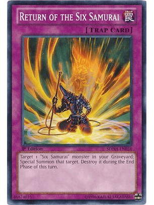 Return of the Six Samurai - SDWA-EN034 - Common