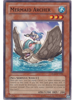 Mermaid Archer - RGBT-EN036 - Common