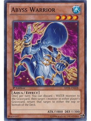 Abyss Warrior - ABYR-EN028 - Common 