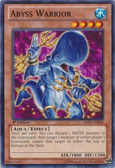 Abyss Warrior - ABYR-EN028 - Common 