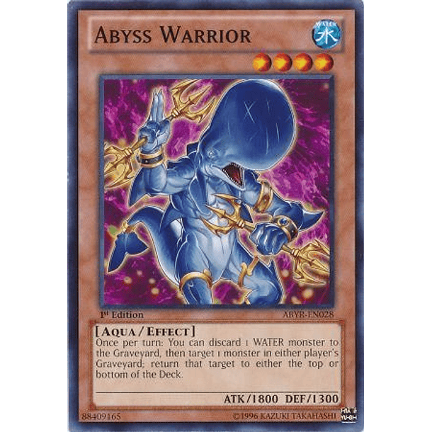 Abyss Warrior - ABYR-EN028 - Common 