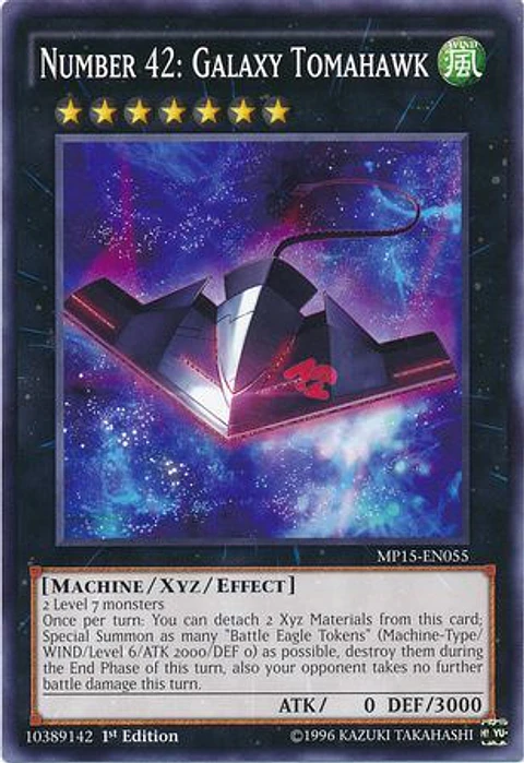 Number 42: Galaxy Tomahawk - MP15-EN055 - Common