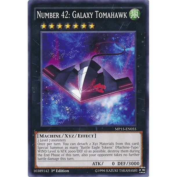 Number 42: Galaxy Tomahawk - MP15-EN055 - Common