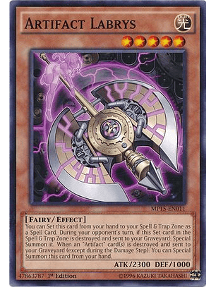 Artifact Labrys - MP15-EN011 - Common