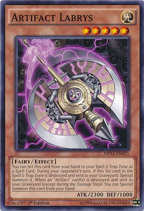 Artifact Labrys - MP15-EN011 - Common