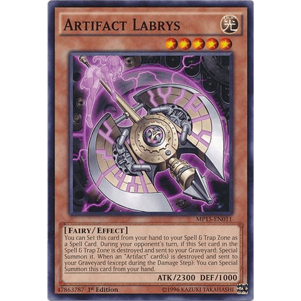 Artifact Labrys - MP15-EN011 - Common