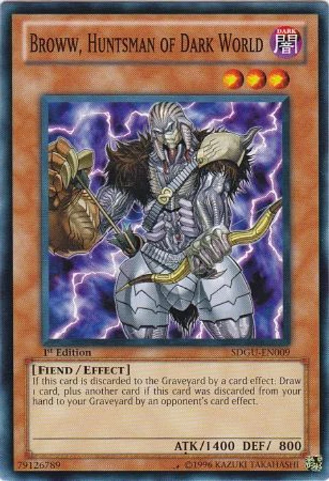 Broww, Huntsman of Dark World - SDGU-EN009 - Common 