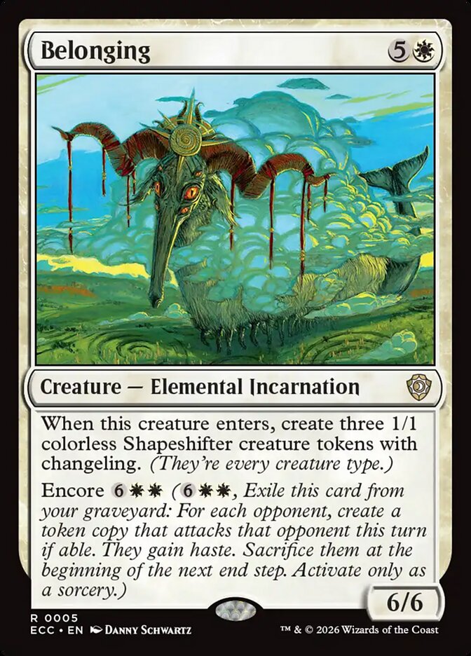 Belonging - ECC - R 1