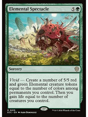 Elemental Spectacle - ECC - R