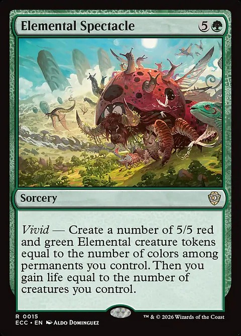 Elemental Spectacle - ECC - R