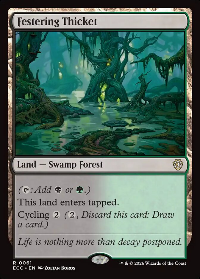 Festering Thicket - ECC - R 1