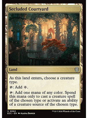 Secluded Courtyard - ECC - U