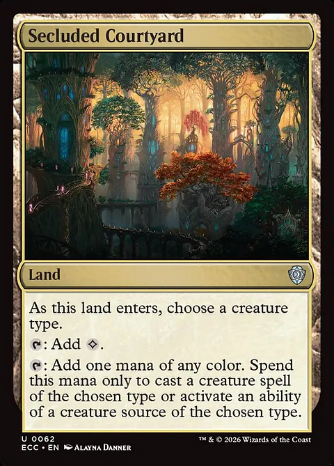 Secluded Courtyard - ECC - U