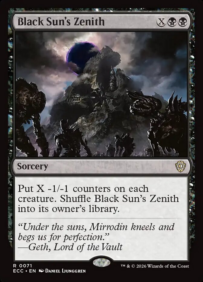 Black Sun's Zenith - ECC - R 1