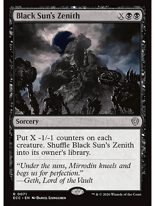 Black Sun's Zenith - ECC - R