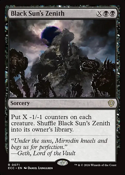 Black Sun's Zenith - ECC - R