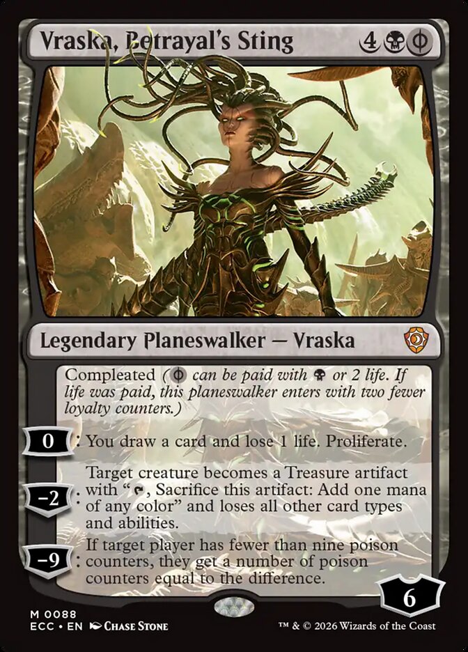 Vraska, Betrayal's Sting - ECC - M 1